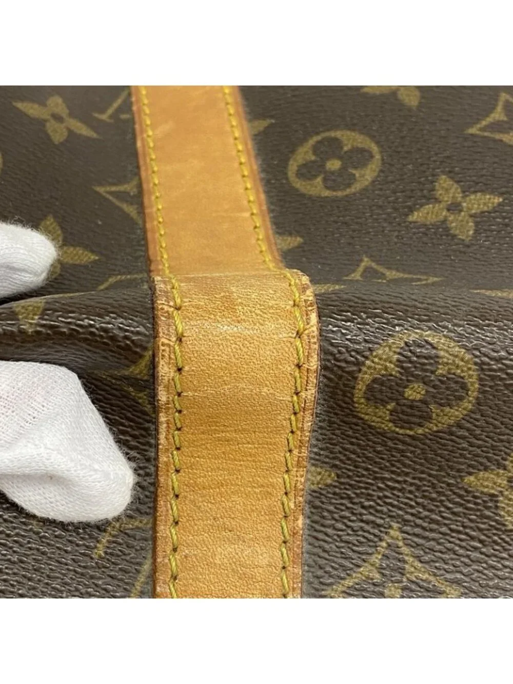 Louis Vuitton Boston Bag Monogram Keepall 55 Brown - Picture 7 of 10